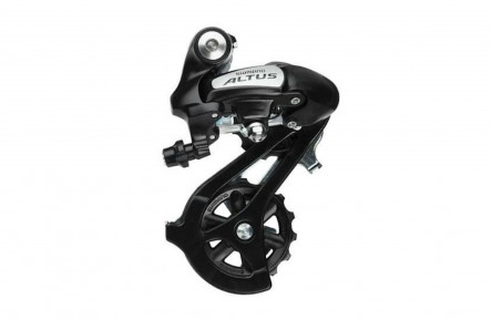 Achterderailleur Shimano Altus M310 7/8-Sp SGS Zwart
