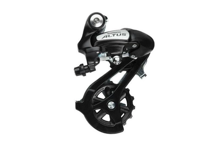 Achterderailleur Shimano Altus M310 7/8-Sp SGS Zwart