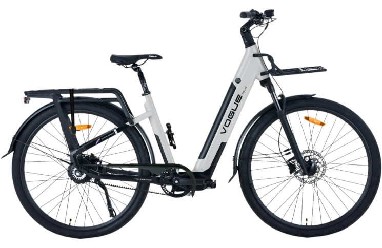 VOGUE E-BIKE MILO 28"/47cm/Mat-grijs/36V 13Ah 468Wh