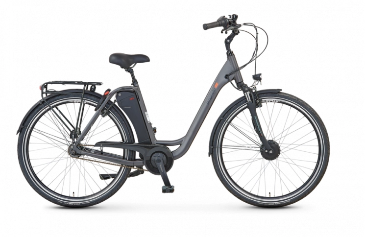 City woman's e-bike 28" Prophete Geniesser 22.ESC.10 Wave, DT V2 418Wh, gray