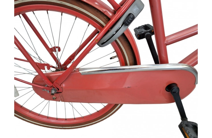 Damesfiets Popal 24"/40cm/transport/rood