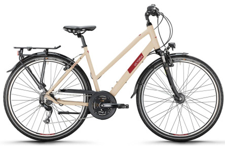 VICTORIA Trekkingfiets TREQANA 2 28"/46cm-S/24/grijsbeige mat/02986016