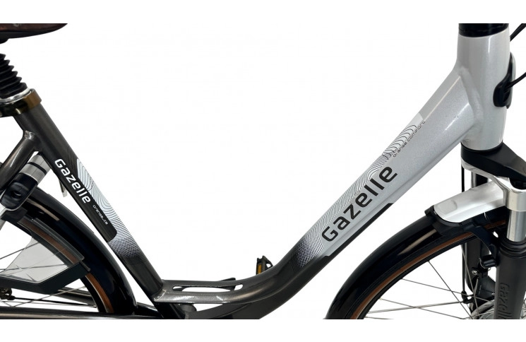 Damesfiets Gazelle Orange C8 28"/49cm/Grijs