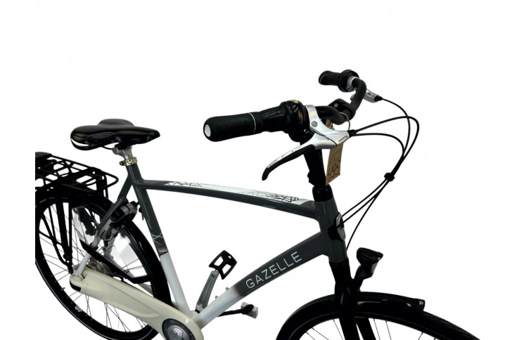 Herenfiets Gazelle Chamonix C7 m/al/sity/grey/28/f61