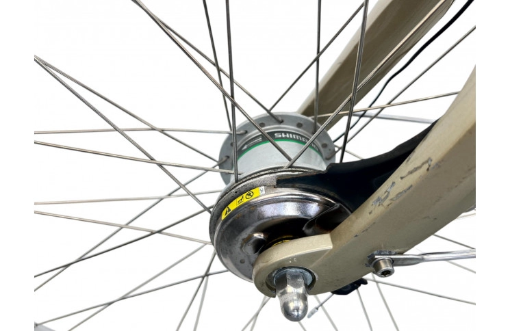 Woman's bicycle Gazelle Orange Plus D/al/grijs-wit/28/stad/f46cm