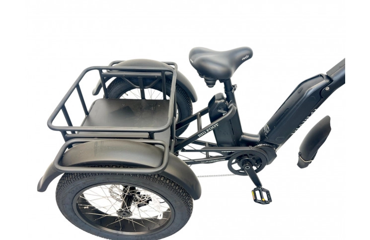 DIABLO E-BIKE, BIG FOOT, MATT-BLACK, 2x 1000692 ACCU 48V 10.4AH  499,2WH