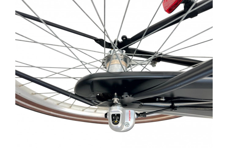 Meisjesfiets Load Cargo M/al/zwart/24/stad/f38