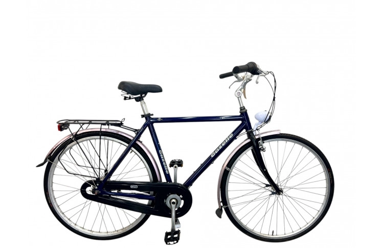 Men's bicycle Gazelle Hybrid 28" 53 cm blue