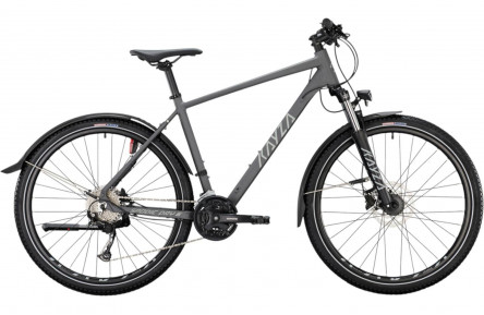 KAYZA MTB city Spodic Dry 6 27.5"/46cm-S/27/steengrijs mat - lichtgrijs mat/02704252