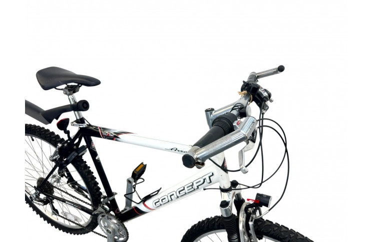 Herenfiets Concept Arrow H/zwart-wit/al/26/sport/f51cm
