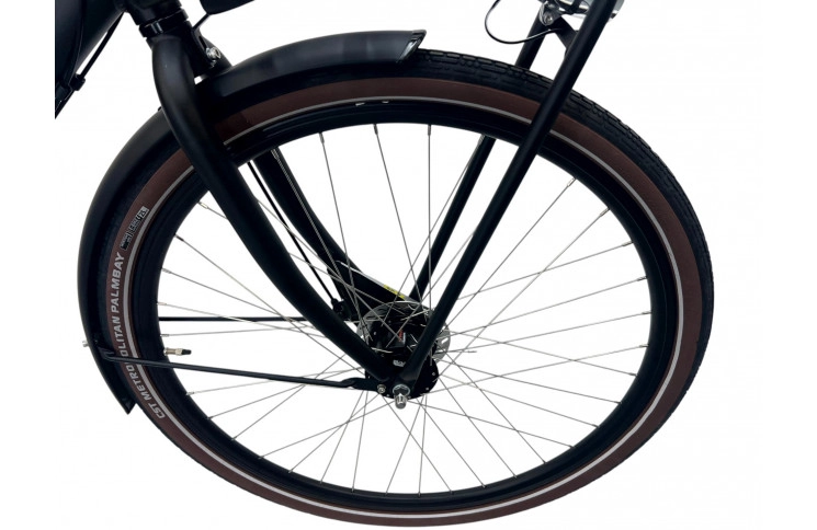 Herenfiets Popal Daily Dutch Prestige N7 28"/50/Mat zwart/S030150001M,28-50