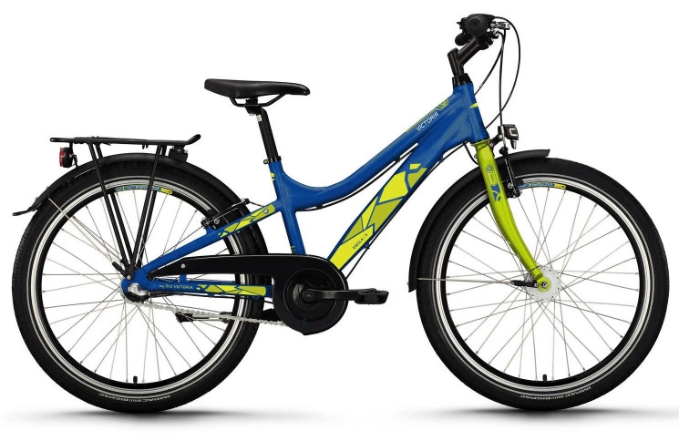 VICTORIA Jeugdfiets EQOLA 5 24"/34cm-M/7/lapisblauw mat/02985109