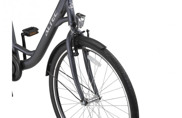Damesfiets Altec Marquant 28"/56 cm/Grijs/284331