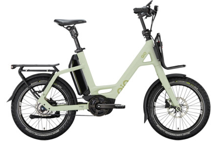 QiO Elektrische compactfiets EINS+ P-5 №1 20"/48cm/5/licht olijf mat/02652060