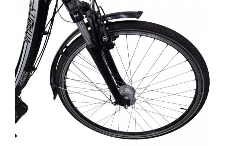 E-Bike Kreidler Vitality 28"/50cm/zwart/36V 11Ah 400Wh