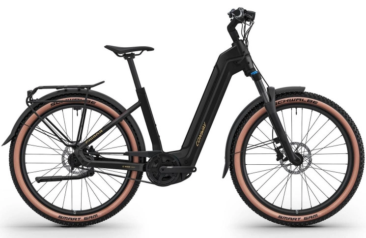 CONWAY Elektrische SUV Cairon C 1.0 B RBN 800 №1 27.5"/41cm-S/8/zwart - goud/02811038