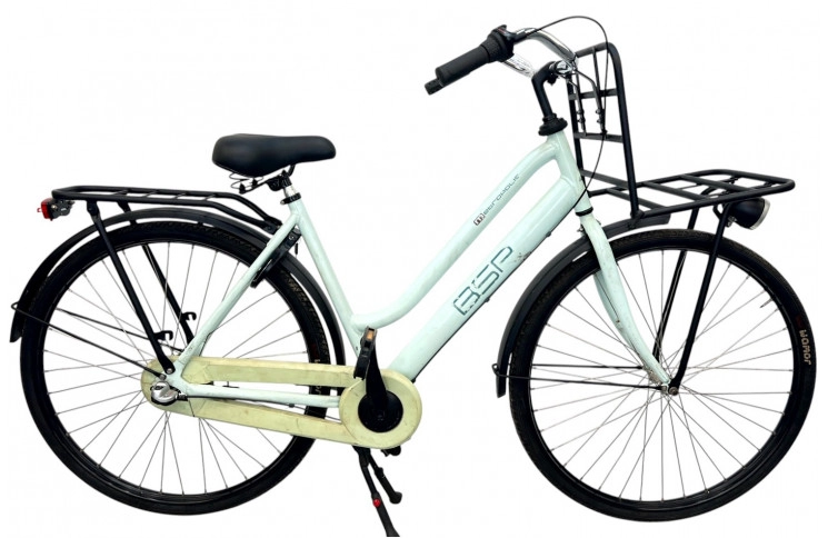 Damesfiets Metropolis green  28/51cm