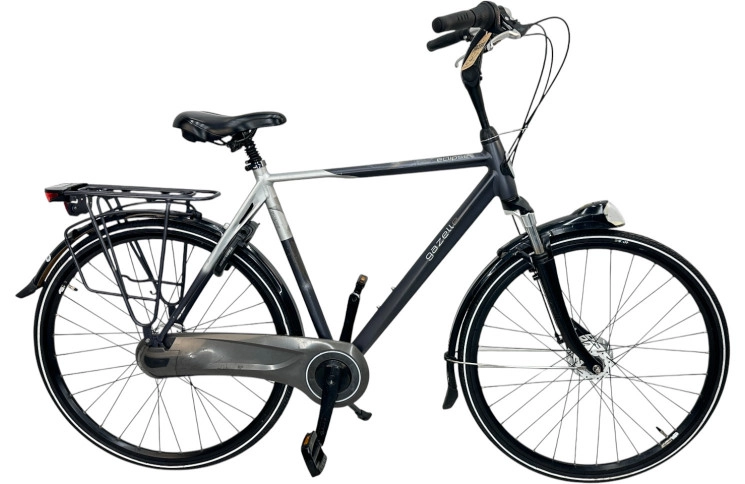 Herenfiets Gazelle Eclipse 28"/57cm/Grijs