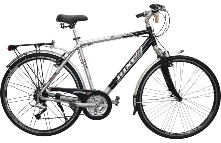 Herenfiets Rixe Toulanse 28"/55cm/Grijs-zwart