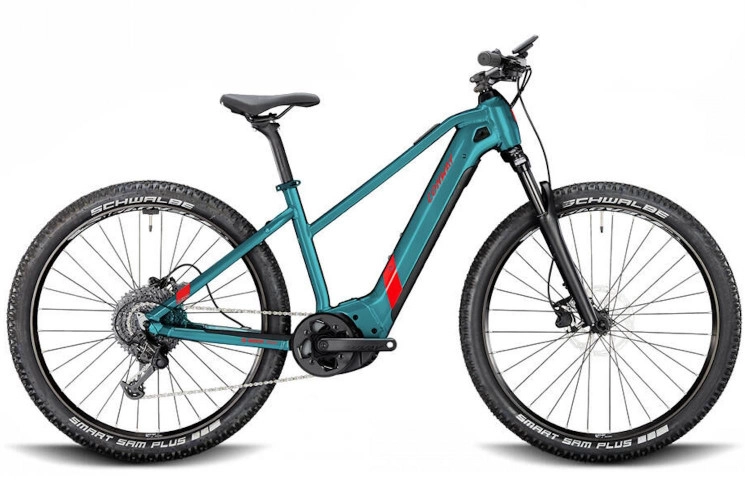 CONWAY Elektrische MTB Hardtail Cairon S 2.0 500 29"/49cm-L/9/topaz metallic - rood metallic/02825727