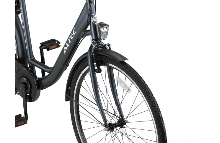 Damesfiets Altec Metro 28"/52cm/rook-grijs