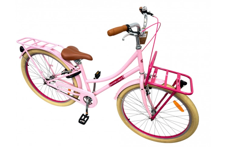 Meisjesfiets Volare Excellent 26"/36 cm/Roze/26135