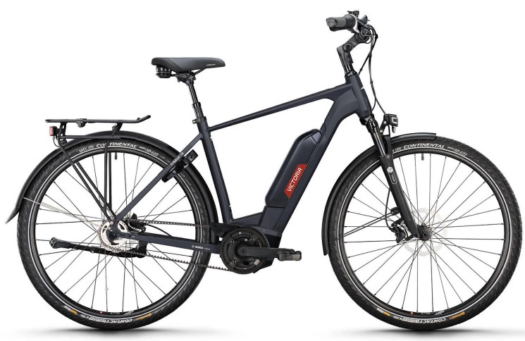 VICTORIA Electric trekking bike CYSALO 13 №1 28"/60cm/7/bat black/02920053
