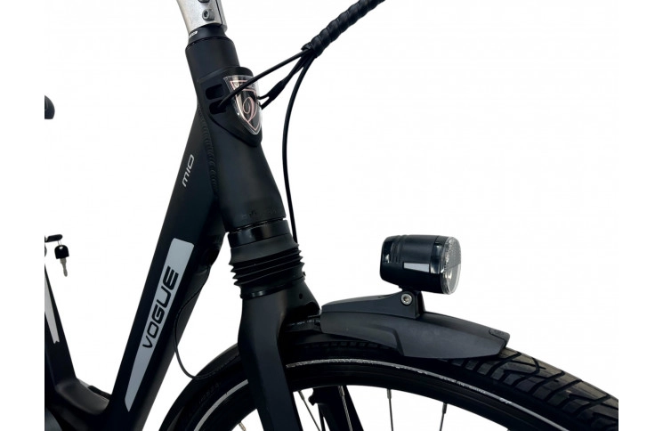 E-BIKE VOGUE MIO M300, 8SP 1, HYDRAULIC, 46CM, MATT-BLACK 13Ah/80Nm/468Wh