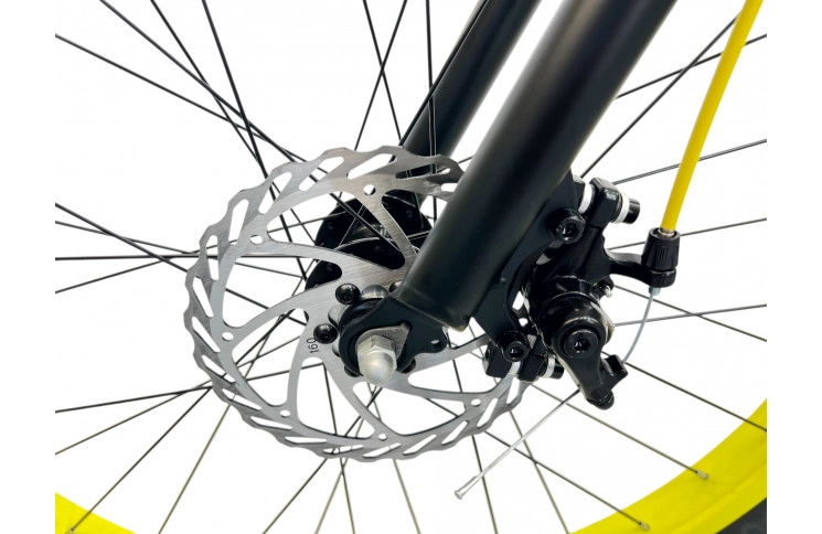 Volare Gradient Kinderfiets 26"/33 cm/Zwart-Geel-Groen/22669