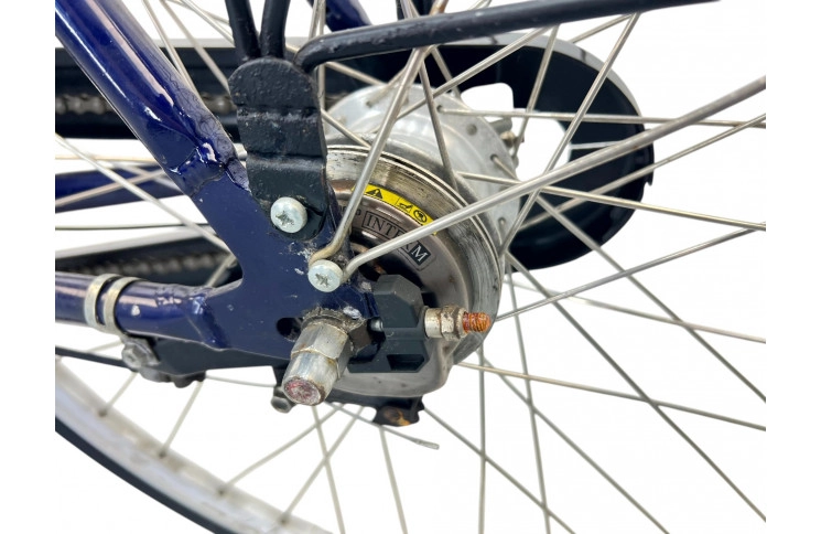 Men's bicycle Gazelle Hybrid 28" 53 cm blue