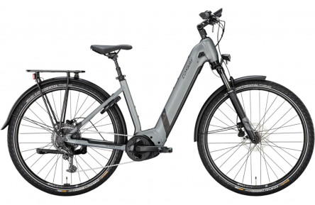 CONWAY Elektrische trekkingfiets Cairon T 3.0 750 28"/50cm-L/9/shadowgrey metallic mat - zwart metallic mat/02829893