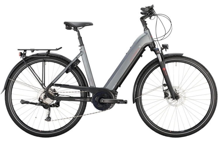 VICTORIA Elektrische trekkingfiets eTrekking 12.6 26"/45cm-S/9/carbonietgrijs mat/02976793