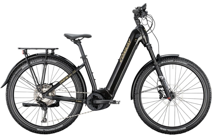 CONWAY Elektrische SUV Cairon SUV 7.0 27.5"/46cm-M/11/zwart metallic - goud mat/02893899