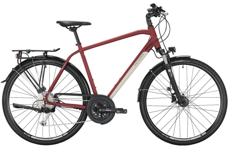 VICTORIA Trekking bike Trekking 6.7 28"/56cm-L/27/wine red matt/02979912