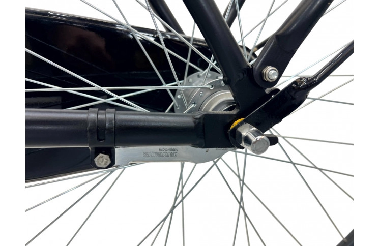 Herenfiets Cortina Man Silver 28"/50cm/blakc