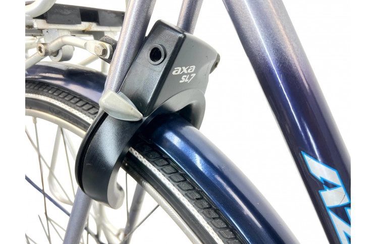 Herenfiets Azor Jepsey 28"/60cm/Grijs-blauw