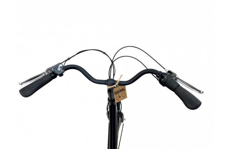 Damesfiets Cortina U1 E-bike W/al/stad/28/zwart/f50 (450Wh/10.4Ah/43V)