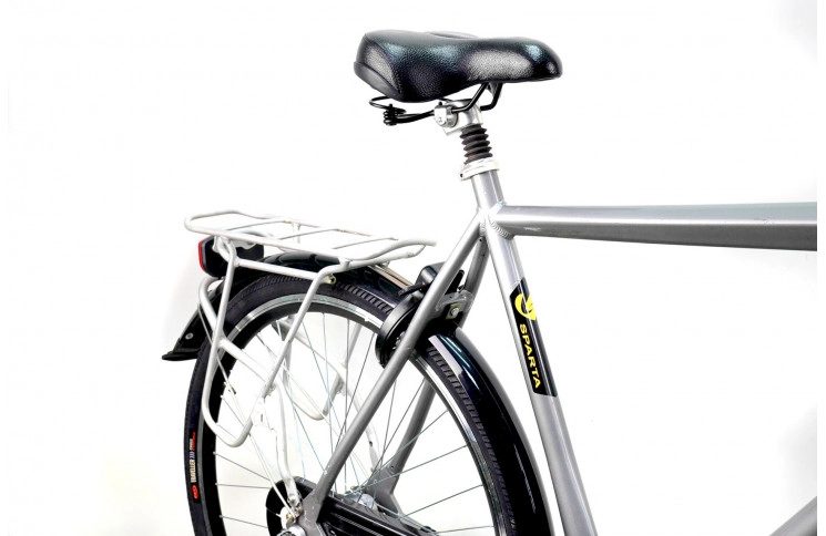 Herenfiets Sparta Olympia 28" 61 cm grijs