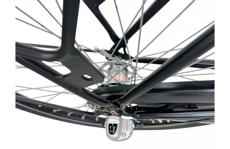 Damesfiets E-bike Amigo E-strog 28"/52cm/zwart/(36V 12.8Ah 460.8Wh)