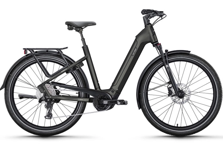 VICTORIA Elektrische trekkingfiets Utilyon 16 №1 28"/56cm/11/onyxgrijs mat/02921151