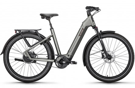 VICTORIA Elektrische trekkingfiets Utilyon 15 №1 28"/52cm/9/marmergrijs mat/02921142