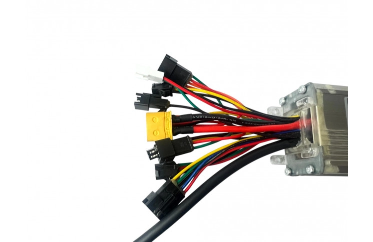 Borstelloze DC-motorcontroller QM Wheels V20 DC48V 21±1A