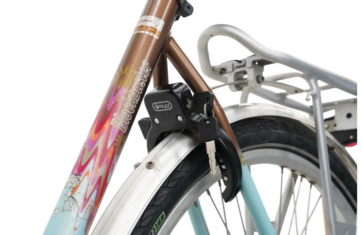 Damesfiets Batavus Blockbuster 28"/56cm/Blauw-bruin