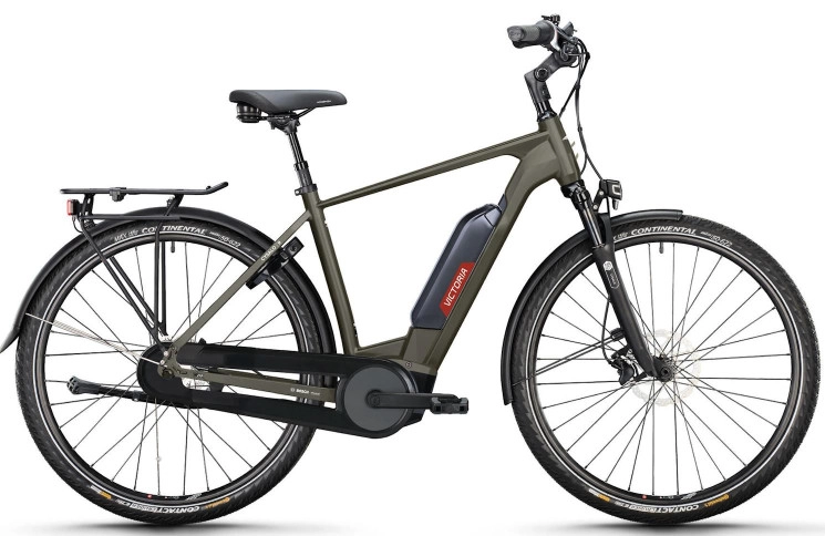 VICTORIA Elektrische trekkingfiets Cysalo 9 №1 28"/48cm/7/warm antraciet/02920020