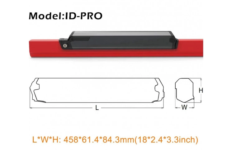 Qwic Performance Dorado Pro Frame Battery 36V 13Ah 468W