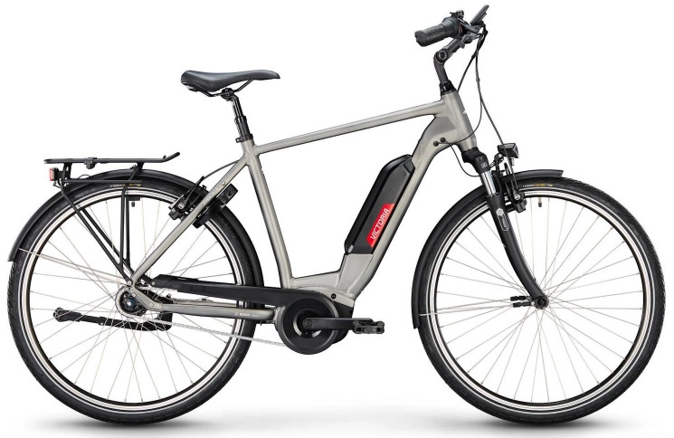 VICTORIA Elektrische trekkingfiets Cysalo 7 28"/52cm/7/vleermuiszwart/0291034A