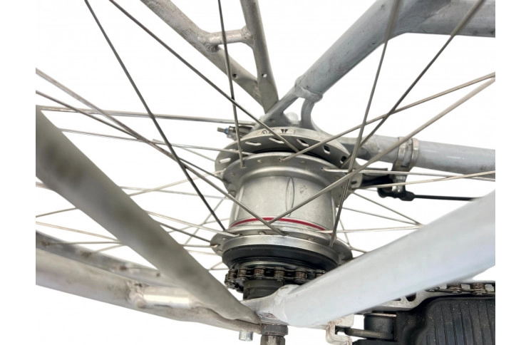 Woman's bicycle Batavus Fuego w/silver/sity/al/28/53