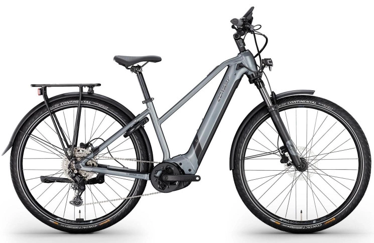 CONWAY Electric trekking bike Cairon T 3.0 750 SE №1 28"/53cm-XL/9/shadowgrey metallic matt - black metallic matt/02810555