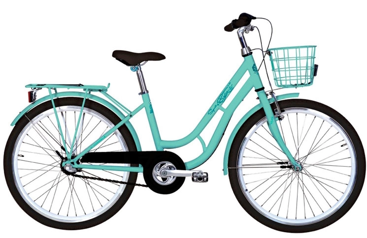 Ebsen Jeugdfiets Spirit of Soller 24"/34cm/3/pastelblauwgroen/02004224