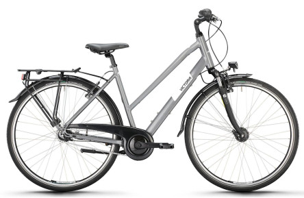 VICTORIA Trekkingfiets TREQANA 3 28"/51cm-M/8/asgrijs/02985802